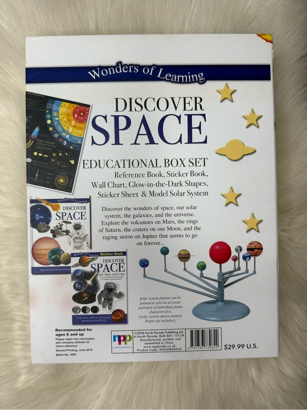 *NEW* Wonders Of Learning Discover Space Educational Box Set - Ages 6+